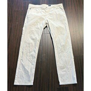 Adriano Goldschmied Pants Mens 40 x 32 The Graduate Chino Pants Khaki Slacks